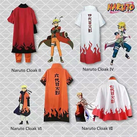 Naruto Cosplay Costume naruto 4th Hokage Namikaze Minato Naruto Uzumaki ...