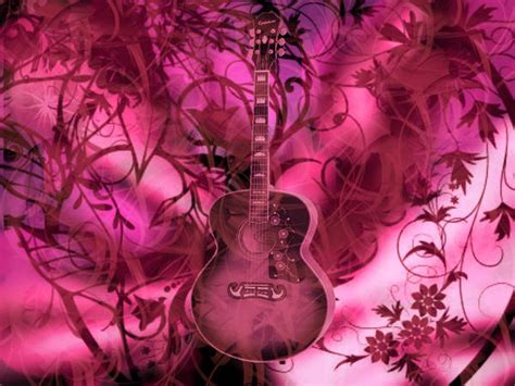 pink guitar wallpaper by lnx03 on DeviantArt