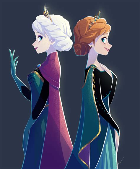 Elsa and Anna - Frozen 2 Fan Art (43429481) - Fanpop - Page 47