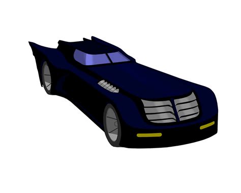 Batmobile from Batman: The animated series by Alexbadass on DeviantArt