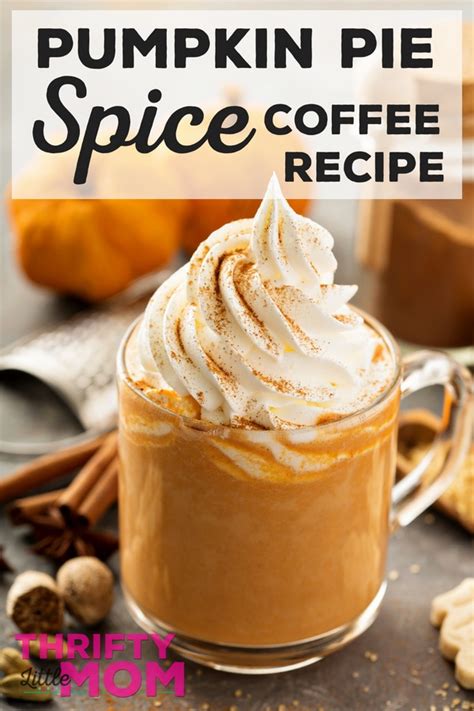 Pumpkin Spice Coffee Recipe Made for Home Brewing