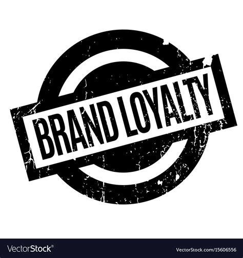 Brand loyalty rubber stamp Royalty Free Vector Image