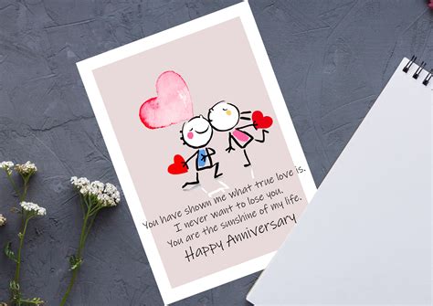 Happy Anniversary Printable Cards