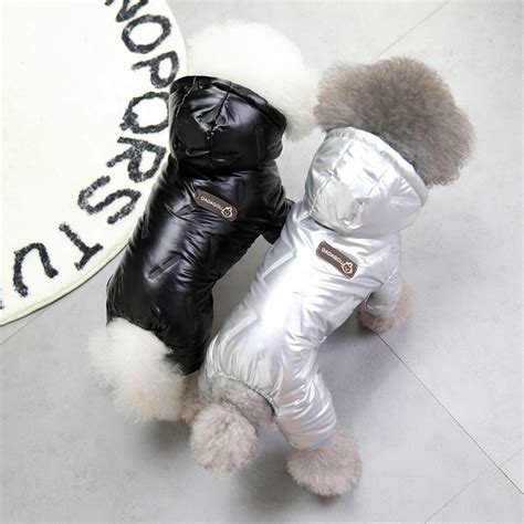 Dog Clothes For Small Dog New Design Teddy Winter Pet Waterproof Dog Coat Hoodies | Pet Harness ...