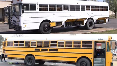 School bus converted into RV by Union students now on market