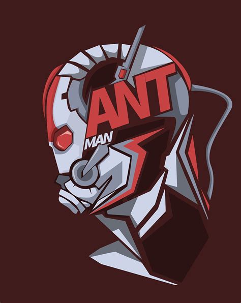 Marvel Antman logo, Ant-Man, Marvel Comics, Marvel Super Heroes, red background HD wallpaper ...