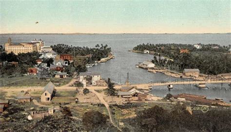 Miami River and Brickell Bridge circa 1900 : r/FloridaHistory