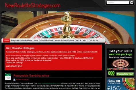 Case Study: New Roulette Strategies - IT Chimes