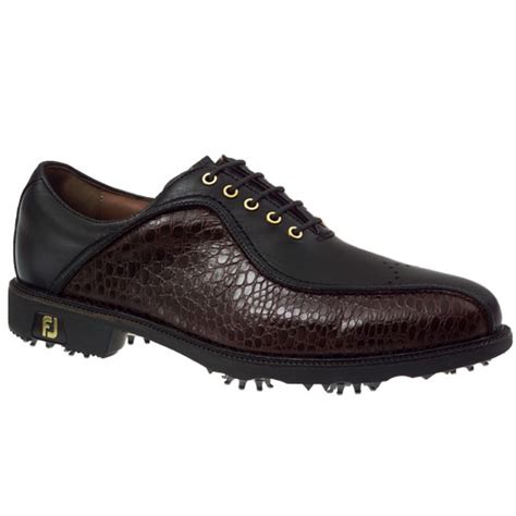 Footjoy FJ Icon Golf Shoes Mens - Black/Dark - review, compare prices ...