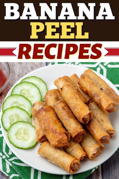 10 Banana Peel Recipes You'll Go Bananas For - Insanely Good