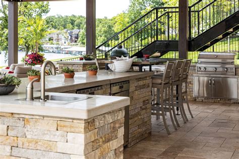 Create the Ultimate Summer Hot Spot: Paver Patio with an Outdoor Kitchen in Parkville, MO ...