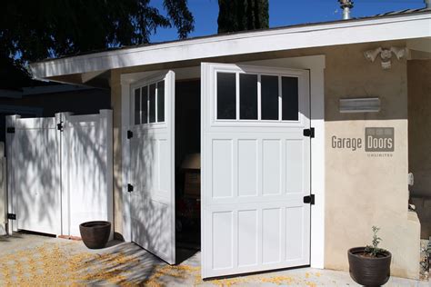 A Guide To Swing Out Garage Doors - Garage Ideas