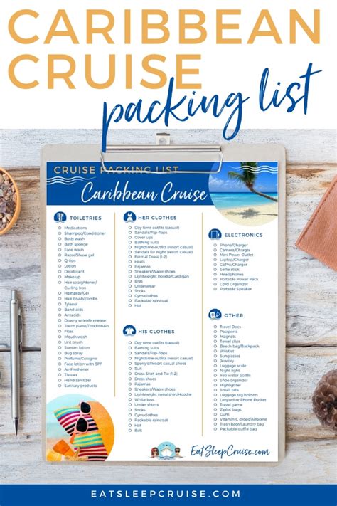 Complete Caribbean Cruise Packing Guide | EatSleepCruise.com