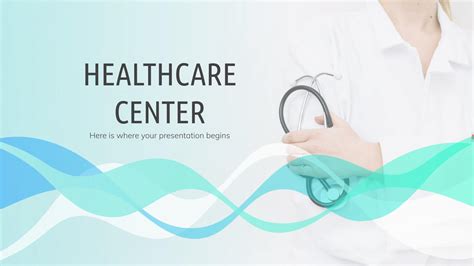 Healthcare Center – Free Presentation Template For Google In Free ...