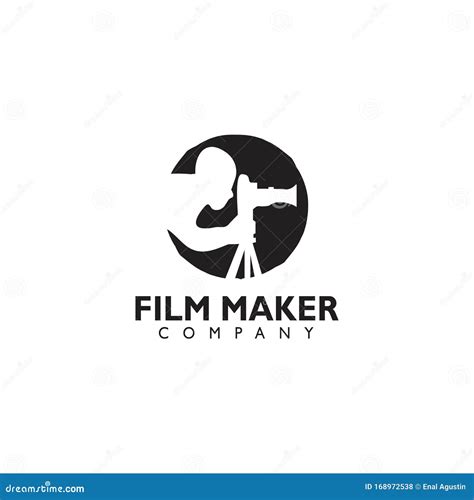 Movie Maker Company Logo Design Template Stock Vector - Illustration of inspiration, electric ...