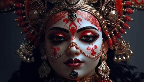 Premium Photo | Beautiful maa kali hindu goddess generative AI