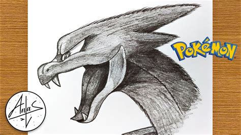 How To Draw Charizard | Pokemon Sketch Tutorial (Step by Step) - YouTube