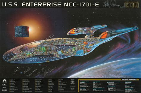 Image - Enterprise NCC-1701-E cutaway poster.jpg | Memory Alpha | FANDOM powered by Wikia