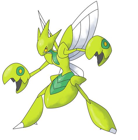 Commission: Shiny Scizor by CherubimonX on DeviantArt