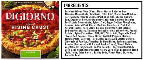 Digiorno Pizza Nutrition Information | Blog Dandk