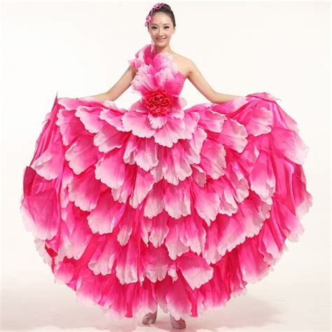 Flamenco dance performance costumes/Girls flamenco dresses spanish ...