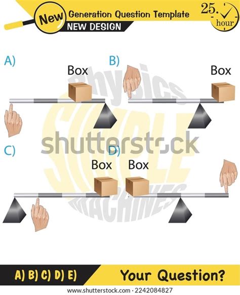 Physics Lever Examples Vector Illustration Simple Stock Vector (Royalty Free) 2242084827 ...