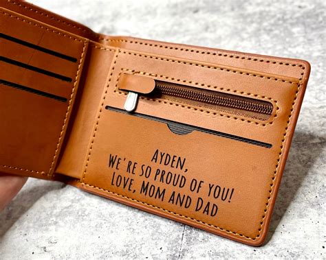 Kids Personalized Wallets, Wallet for Son, Gift from Mom to son, Monogram Wallet for boys ...