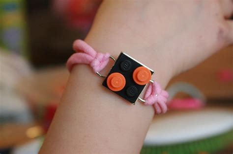 Some Art Talk: Lego Bracelet Tutorial