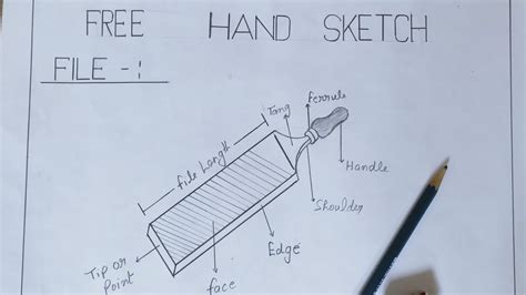 Flat File Tool Drawing