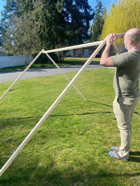 Easy DIY A - Frame Tent