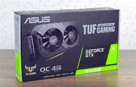 Огляд відеокарти ASUS TUF Gaming GeForce GTX 1650 SUPER OC Edition ...