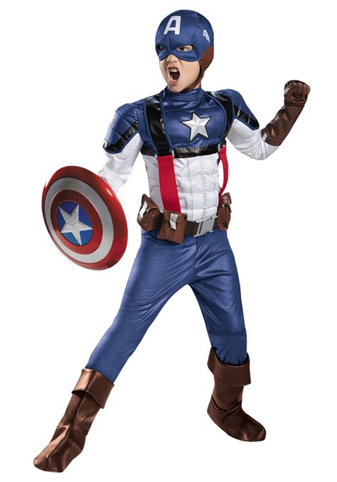 Captain america costume halloween - lasoosociety