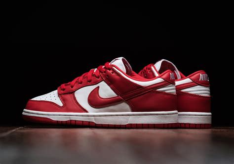 Nike Dunk Low University Red CU1727-100 Release | SneakerNews.com