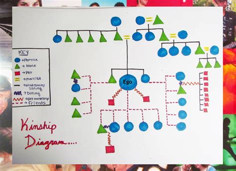 a tabula rasa: Kinship Diagram