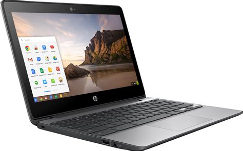 Best Buy: HP 11.6" Touch-Screen Chromebook Intel Celeron 4GB Memory ...