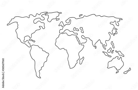 Philippines World Map Outline