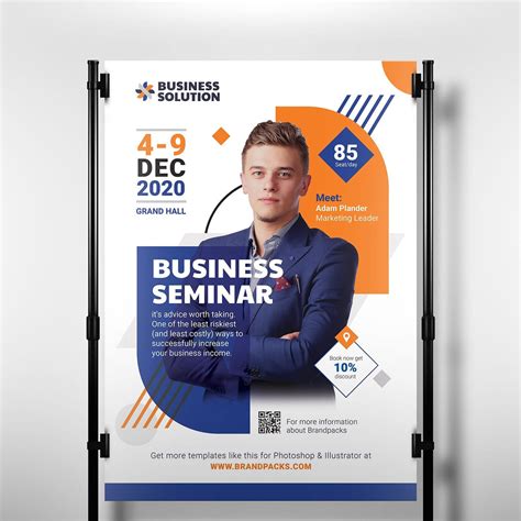 Corporate Event Poster/Banner Template - PSD, Ai & Vector - BrandPacks