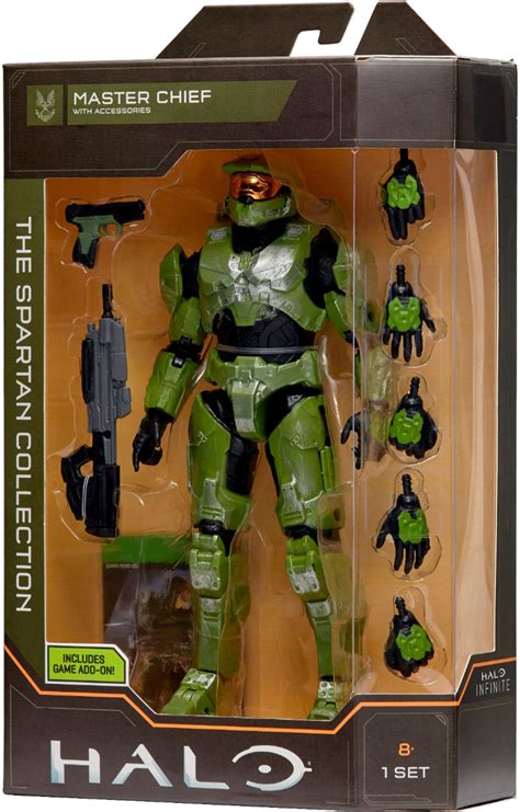 Action Figures Halo The Spartan Collection Master Chief Action Figure HLW0018 for sale online ...