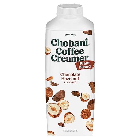 Chobani Chocolate Hazelnut Flavored, Coffee Creamer