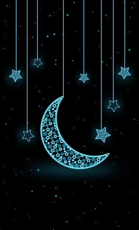 Download Moon, Star, Neon. Royalty-Free Stock Illustration Image - Pixabay