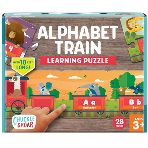 Alphabet Train Learning Puzzle