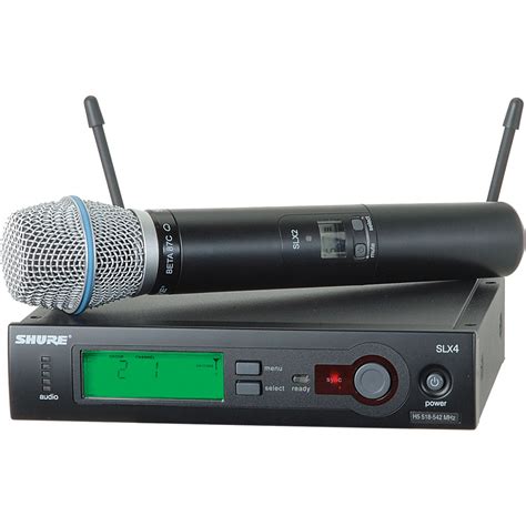 Shure SLX Series Wireless Microphone System SLX24/BETA87C-L4 B&H