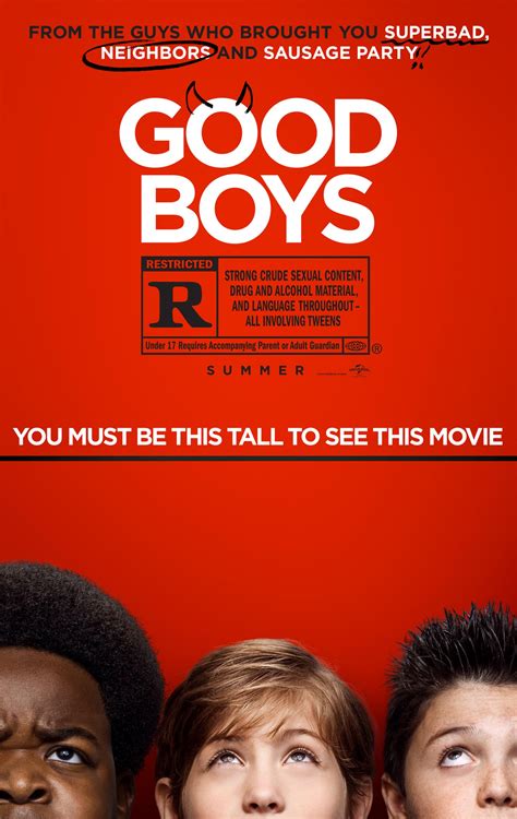 Good Boys (2019) Poster #1 - Trailer Addict