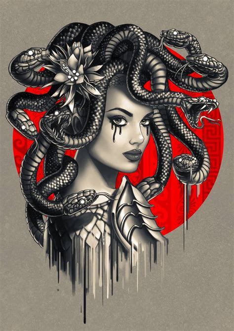 Medusa Printmaking by Ben Krefta | Saatchi Art