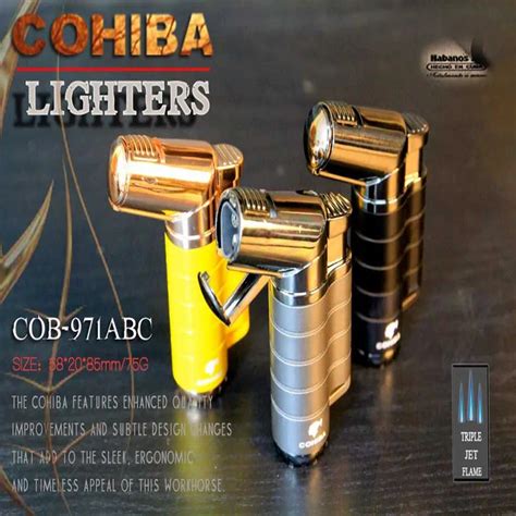 Cohiba metal cigar lighter, Cigar accessories, cigar lighter Metal lighters,Smoking Accessories ...