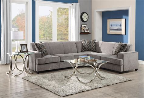 10 Best Collection of Light Grey Sectional Sofas