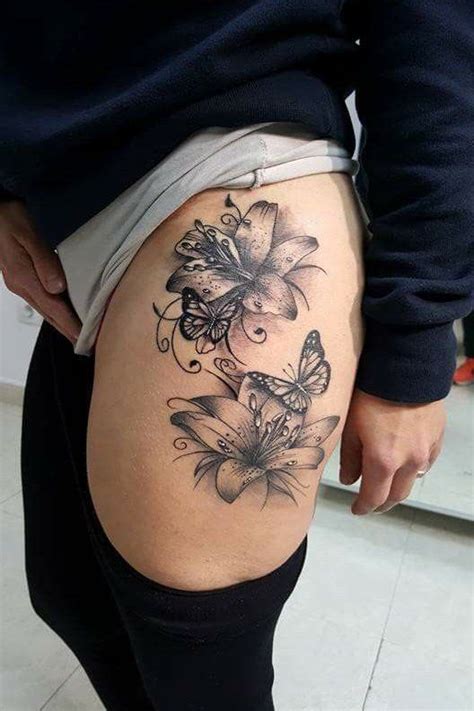 Pin on Thigh Tattoos for Women