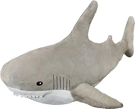 Biguy 23 Inch Giant Shark Animal,Soft Shark Toys Giant Shark Plush Pillow, Boy's and Girl's Room ...