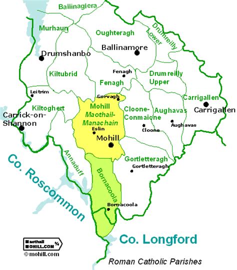 Map Leitrim