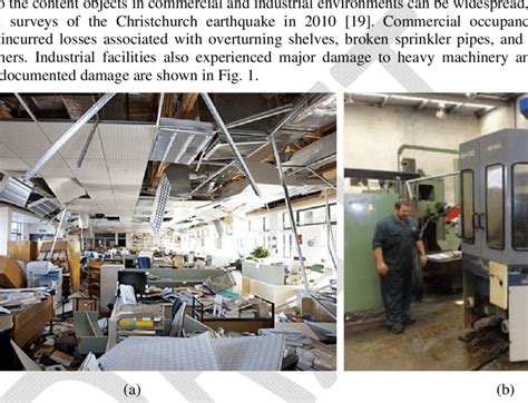 Download Examples Of Damage To Building Contents: A) Commercial ...